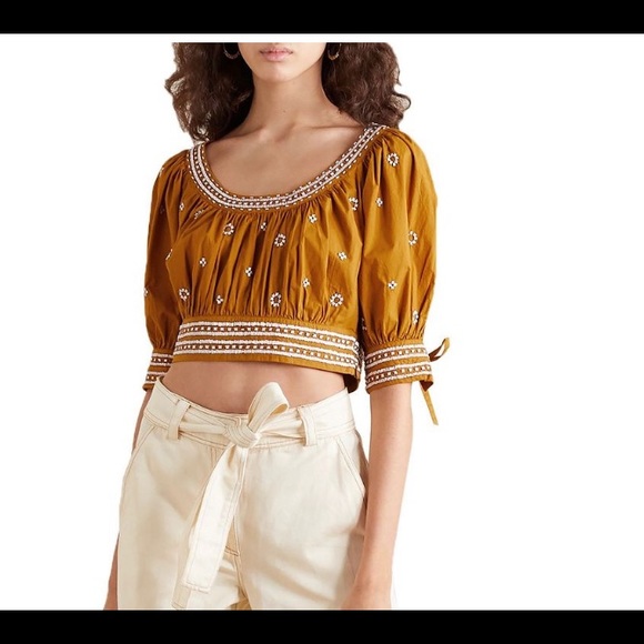 Ulla Johnson Zola Bead Embellished Top - Size 4 - Picture 8 of 8